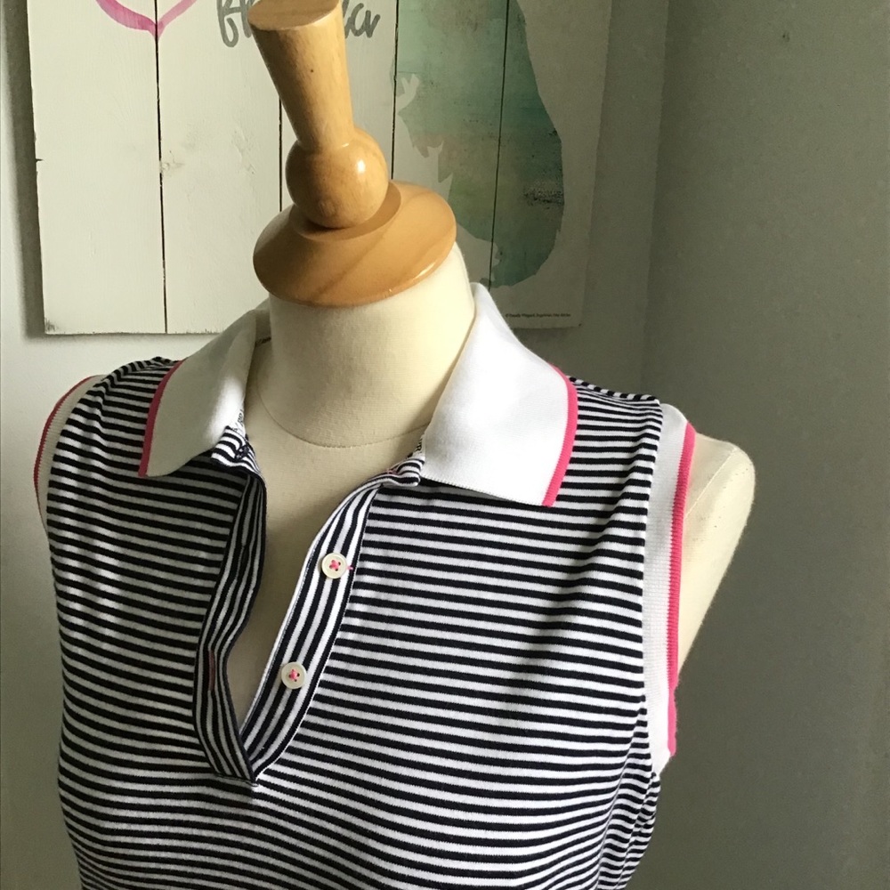 Brooks Brothers sleeveless top